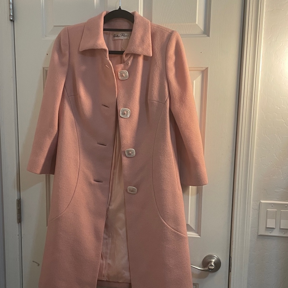 VINTAGE- RARE HELEN ROSE BLUSH COAT